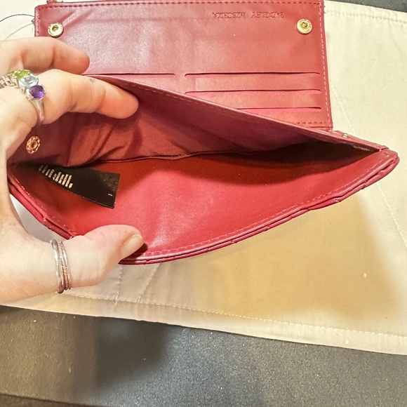 Badgley Mishka wallet, Maroon & gold. NWT - Picture 8 of 12